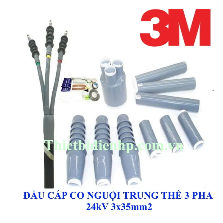 Sản phẩm Dau Cap Co Nguoi Trung The 24kV 3 Pha 3x35mm2 Chinh Hang 3M — Công Ty Cổ Phần ACT Hưng Phát — MST 0109652211