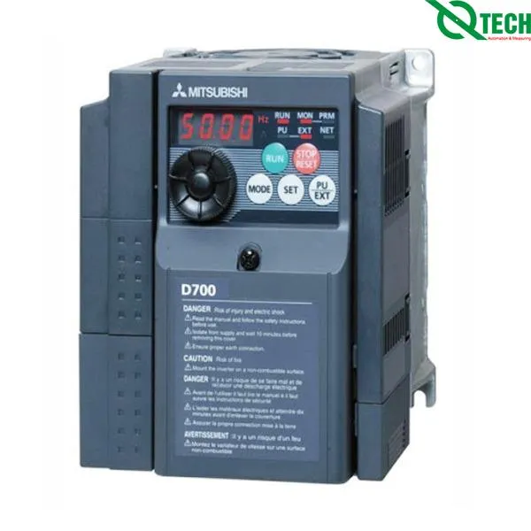 Sản phẩm bien tan mitsubishi fr d740 2 2k 2 2kw 3 pha 380v — Công Ty TNHH Thương Mại Và Công Nghệ QTech — MST 0109665563