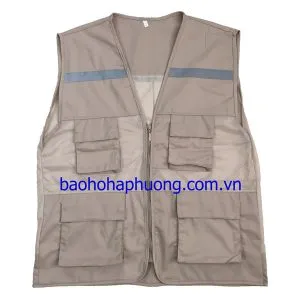 Sản phẩm ÁO GILE VẢI MÀU BE PQ GHI 300x300 — Công Ty TNHH Trang Thiết Bị Bảo Hộ Hà Phương — MST 0109668003