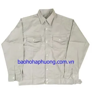 Sản phẩm Áo Kaki HQ màu ghi sáng 300x300 — Công Ty TNHH Trang Thiết Bị Bảo Hộ Hà Phương — MST 0109668003