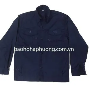 Sản phẩm ÁO KAKI NĐ LOẠI 1 MÀU TÍM THAN 300x300 — Công Ty TNHH Trang Thiết Bị Bảo Hộ Hà Phương — MST 0109668003