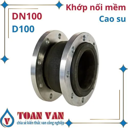 Sản phẩm khop noi mem cao su dn100 d100 phi 100 chong rung — Công Ty Cổ Phần Thiết Bị Đo Lường Và Tự Động Hóa 247 — MST 0109730685