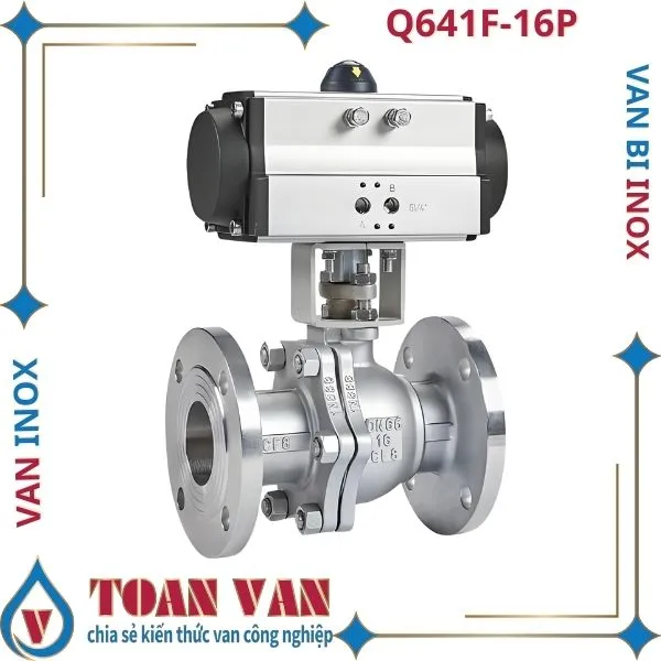 Sản phẩm van bi inox khi nen q641f 16p chengjiu yuanda real valve ball valve china — Công Ty Cổ Phần Thiết Bị Đo Lường Và Tự Động Hóa 247 — MST 0109730685