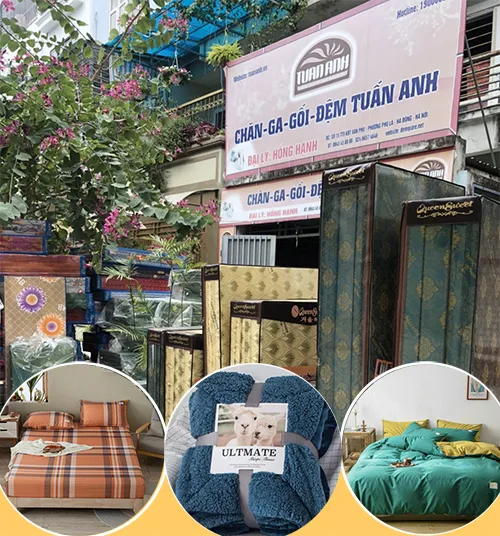 Sản phẩm dem ha dong — Chăn Ga Gối Đệm Yên Mộng - Công Ty TNHH Thương Mại Yên Mộng — MST 0109740309