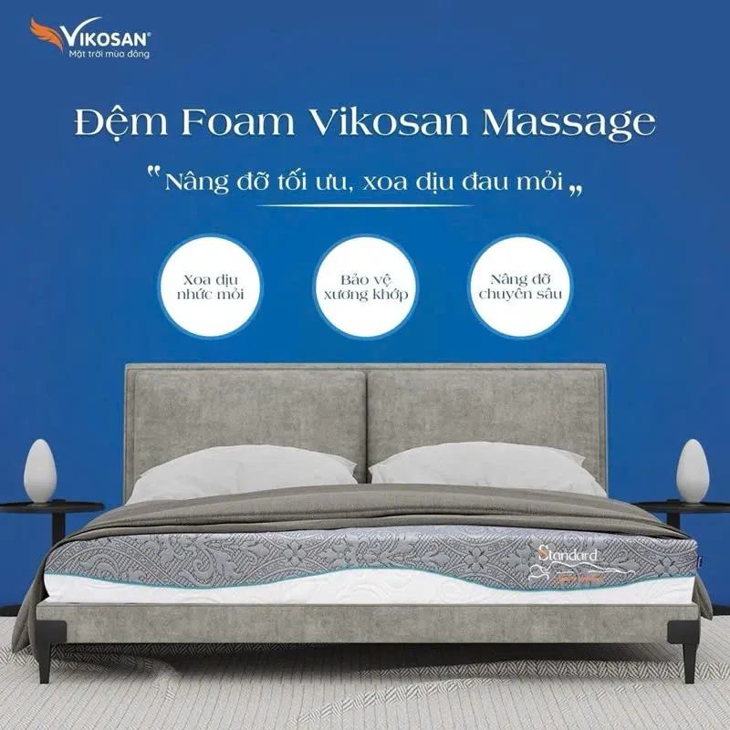 Sản phẩm foam massage vikosan — Chăn Ga Gối Đệm Yên Mộng - Công Ty TNHH Thương Mại Yên Mộng — MST 0109740309