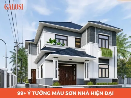 Sản phẩm 99 Y tuong mau son nha hien dai min 533x400 — Công Ty CP Đầu Tư Và Sản Xuất Milan — MST 0109808518