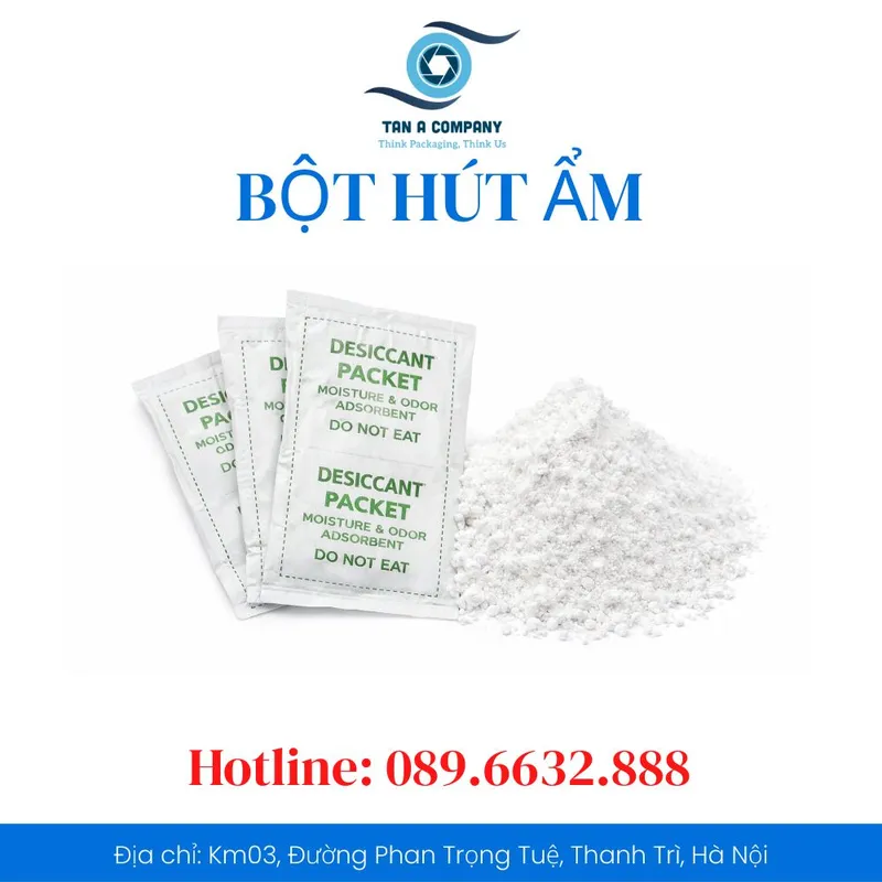 Sản phẩm bot hut am — Công Ty CP Bao Bì Tân á — MST 0109872263