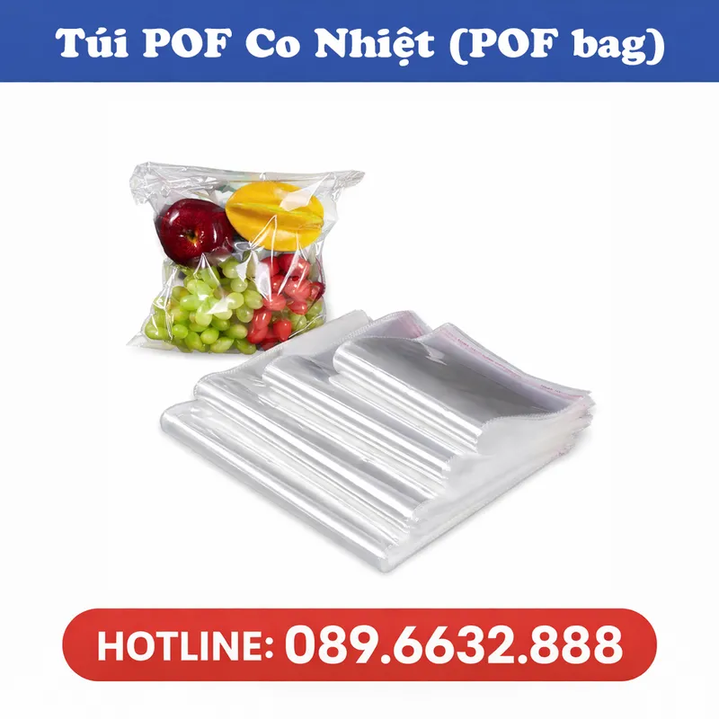 Sản phẩm Tui POF Co Nhiet POF bag — Công Ty CP Bao Bì Tân á — MST 0109872263