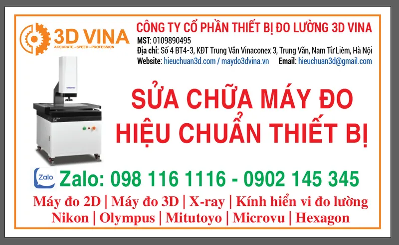 Sản phẩm sticker — Hiệu Chuẩn Thiết Bị 3D Vina - Công Ty Cổ Phần Thiết Bị Đo Lường 3D Vina — MST 0109890495