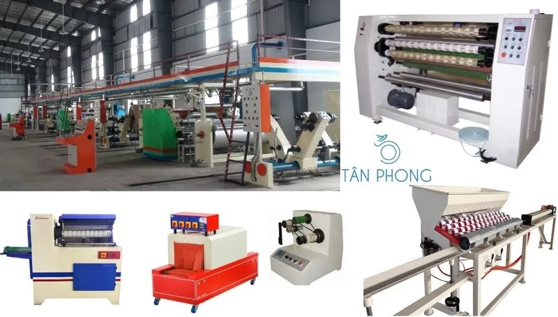 Sản phẩm 6 loai may san xuat bang dinh — Vật Liệu Đóng Gói TÂN PHONG - Công Ty Cổ Phần Giải Pháp Đóng Gói TÂN PHONG — MST 0109916383