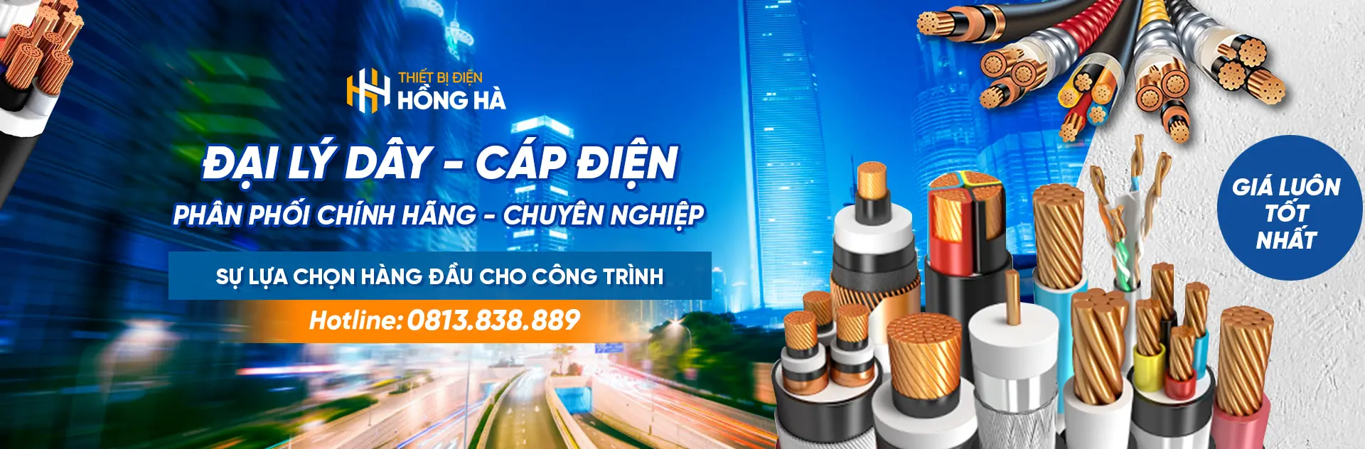 Sản phẩm banne04 — Dây Cáp Điện - Công Ty TNHH Thiết Bị Điện Hồng Hà — MST 0109921954