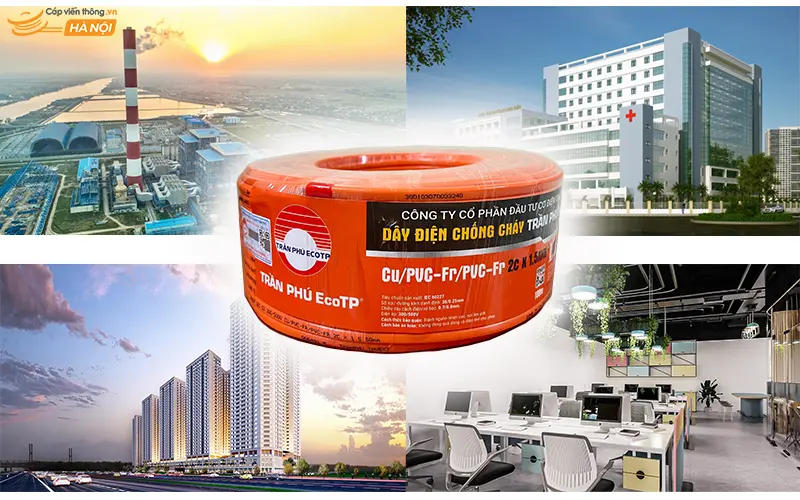 Sản phẩm ung dung cap chong chay tran phu — Dây Cáp Điện - Công Ty TNHH Thiết Bị Điện Hồng Hà — MST 0109921954