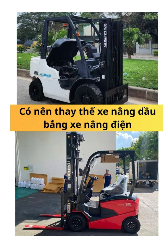 Sản phẩm Co nen thay the xe nang dau bang xe nang dien xe nang 365 — Công Ty TNHH Thiết Bị Công Nghiệp 365 Việt Nam — MST 0109924560