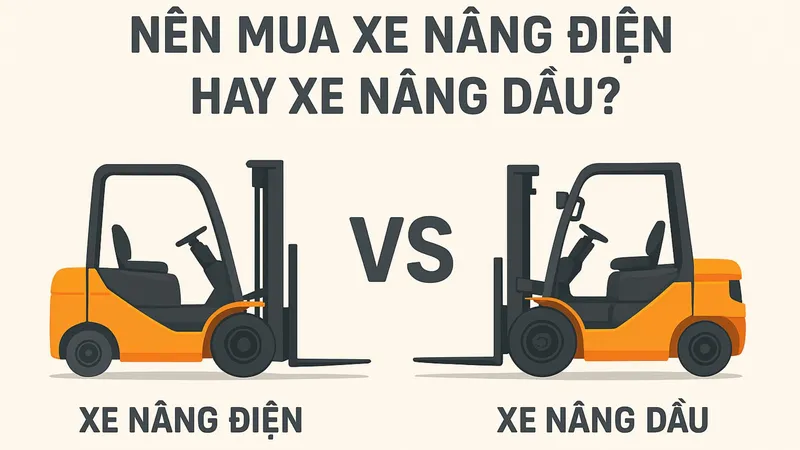 Sản phẩm Nen mua xe nang dien hay xe nang dau — Công Ty TNHH Thiết Bị Công Nghiệp 365 Việt Nam — MST 0109924560