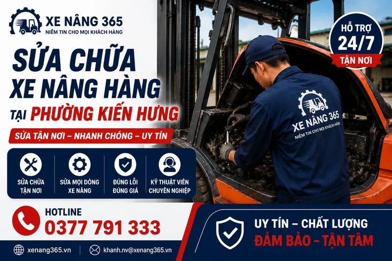 Sản phẩm Sua chua xe nang hang tai phuong Kien Hung — Công Ty TNHH Thiết Bị Công Nghiệp 365 Việt Nam — MST 0109924560