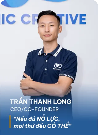 Sản phẩm CEO long tran — Công Ty Cổ Phần Truyền Thông Và Quảng Cáo MIC Creative — MST 0109934230