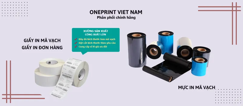 Sản phẩm slide giay in ma vach 2 — Công Ty TNHH Giải Pháp Công Nghệ Oneprint Việt Nam — MST 0109978340
