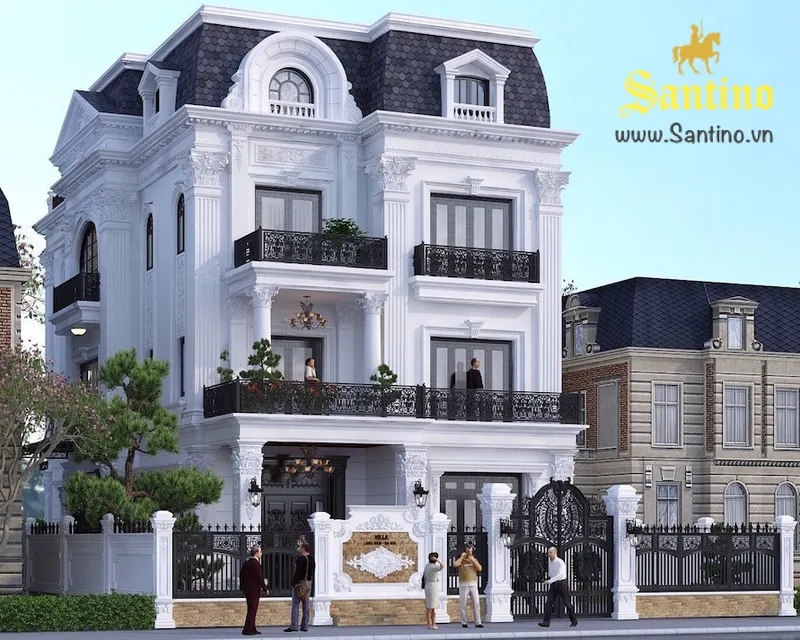 Sản phẩm Thi cong biet thu Ha Noi www.Vanda_.vn_ — Công Ty Cổ Phần Kiến Trúc & Nội Thất VANDA — MST 0110004920