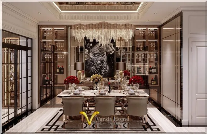 Sản phẩm Thiet ke Bep Tan co dien Luxury Vanda.vn_ — Công Ty Cổ Phần Kiến Trúc & Nội Thất VANDA — MST 0110004920