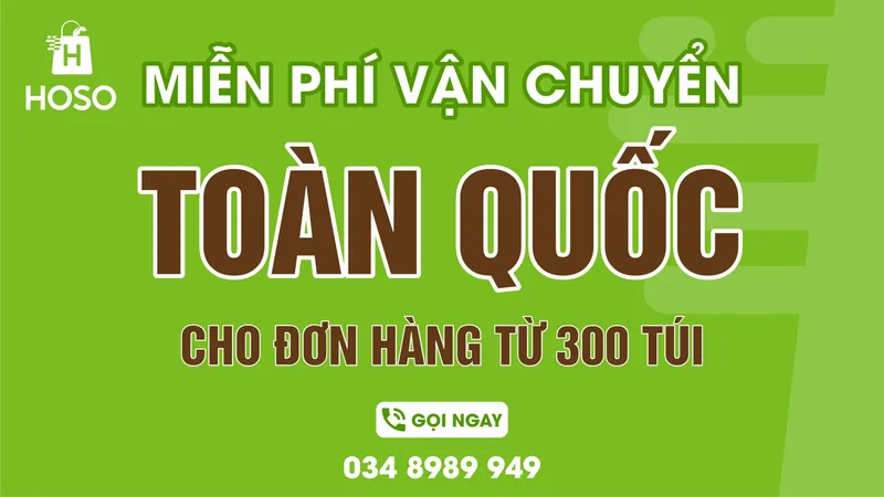 Sản phẩm Anh_Mien Phi Van Chuyen scaled — Túi Giấy Hoso - Công Ty TNHH Giải Pháp Bao Bì Hoso — MST 0110015947