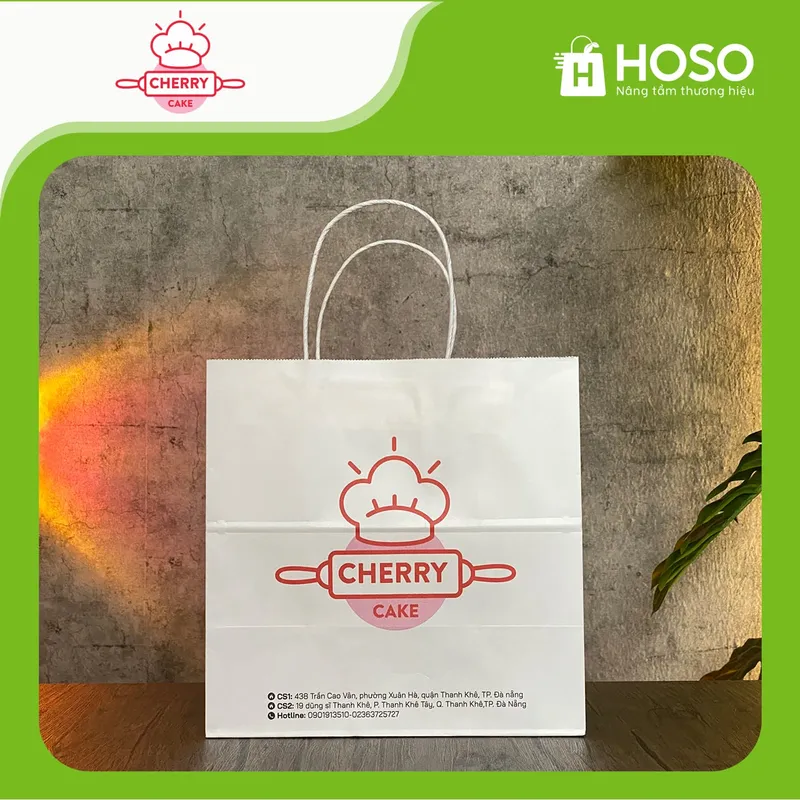 Sản phẩm Cherry cake — Túi Giấy Hoso - Công Ty TNHH Giải Pháp Bao Bì Hoso — MST 0110015947