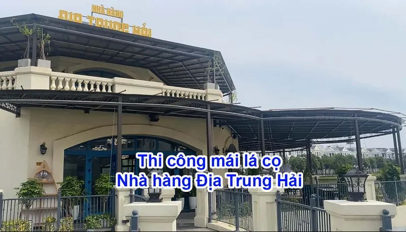 Sản phẩm Lop mai la co cho nha hang dia trung hai hai phong — Công Ty TNHH Kiến Trúc Xây Dựng Và Nội Thất Ngọc Dương — MST 0110059870