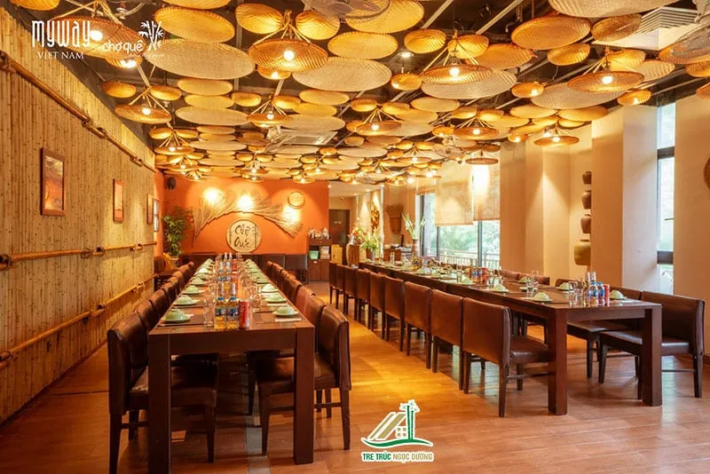 Sản phẩm Op tre truc trang tri noi that nha hang cho que — Công Ty TNHH Kiến Trúc Xây Dựng Và Nội Thất Ngọc Dương — MST 0110059870