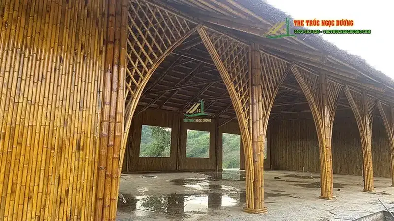 Sản phẩm Kien truc nha tre mai la dep — Công Ty TNHH Kiến Trúc Xây Dựng Và Nội Thất Ngọc Dương — MST 0110059870