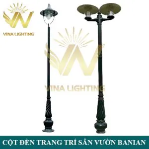 Sản phẩm Cot den trang tri san vuon Banian 300x300 — Đèn LED VINA LIGHTING - Công Ty TNHH Thiết Bị Điện Và Chiếu Sáng Đô Thị Vina
Lighting — MST 0110076883
