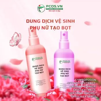 Sản phẩm dung dich ve sinh phu nu tao bot — Công Ty Cổ Phần Dược Mỹ Phẩm PCOS — MST 0110091835