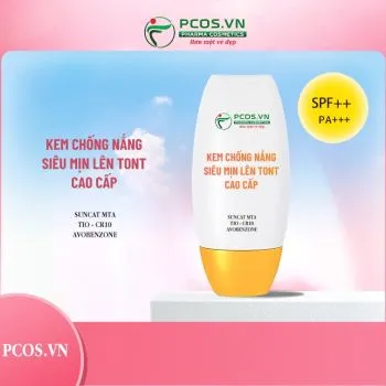 Sản phẩm kem chong nang sieu min len tont cao cap — Công Ty Cổ Phần Dược Mỹ Phẩm PCOS — MST 0110091835