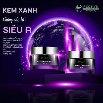 Sản phẩm kem xanh chong sac to sieu a_1 — Công Ty Cổ Phần Dược Mỹ Phẩm PCOS — MST 0110091835