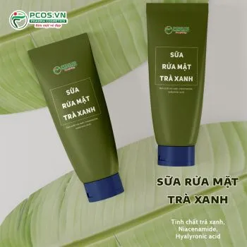 Sản phẩm sua rua mat tra xanh — Công Ty Cổ Phần Dược Mỹ Phẩm PCOS — MST 0110091835