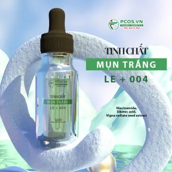 Sản phẩm tinh chat mun trang le 004 — Công Ty Cổ Phần Dược Mỹ Phẩm PCOS — MST 0110091835