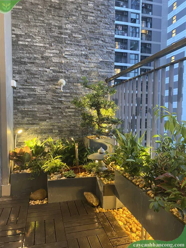 Sản phẩm tieu canh ban cong 1 — Công Ty TNHH Cảnh Quan ViewGarden — MST 0110093790