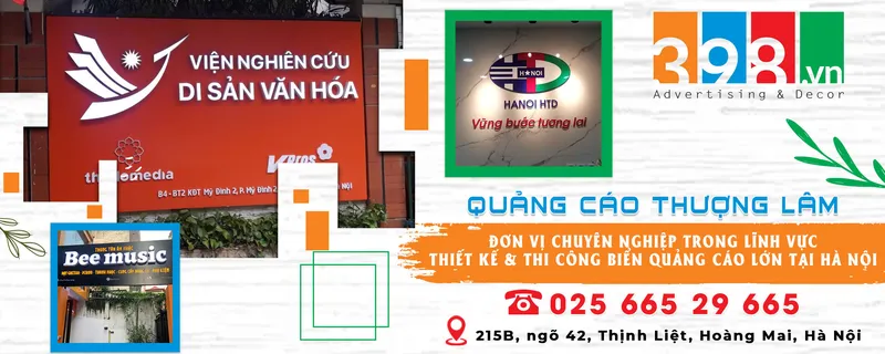 Sản phẩm 398 — Công Ty TNHH Quảng Cáo & Nội Thất 398 — MST 0110093857