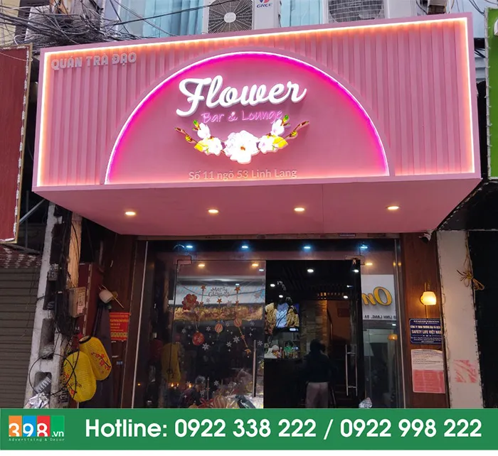 Sản phẩm bien quang cao chu noi mau hong 1 — Công Ty TNHH Quảng Cáo & Nội Thất 398 — MST 0110093857