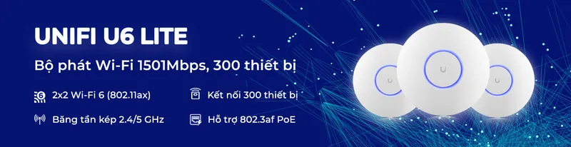 Sản phẩm Bo phat wifi u6 Lite 300 user — Thiết Bị Viễn Thông Hà Phương - Công Ty TNHH Phân Phối Hà Phương — MST 0110119110