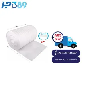 Sản phẩm xop foam 2mm x 150m 300x300 — Vật Liệu Đóng Gói HP389 - Công Ty TNHH Nhựa HP389 — MST 0110144420