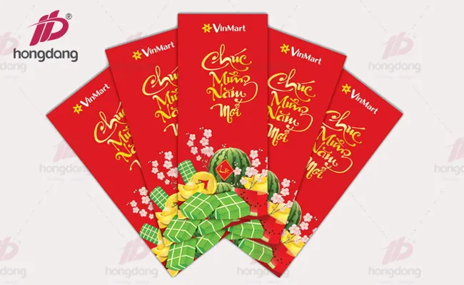 Sản phẩm in bao li xi 1 — Công Ty Cổ Phần Thiết Kế In HD — MST 0110148873
