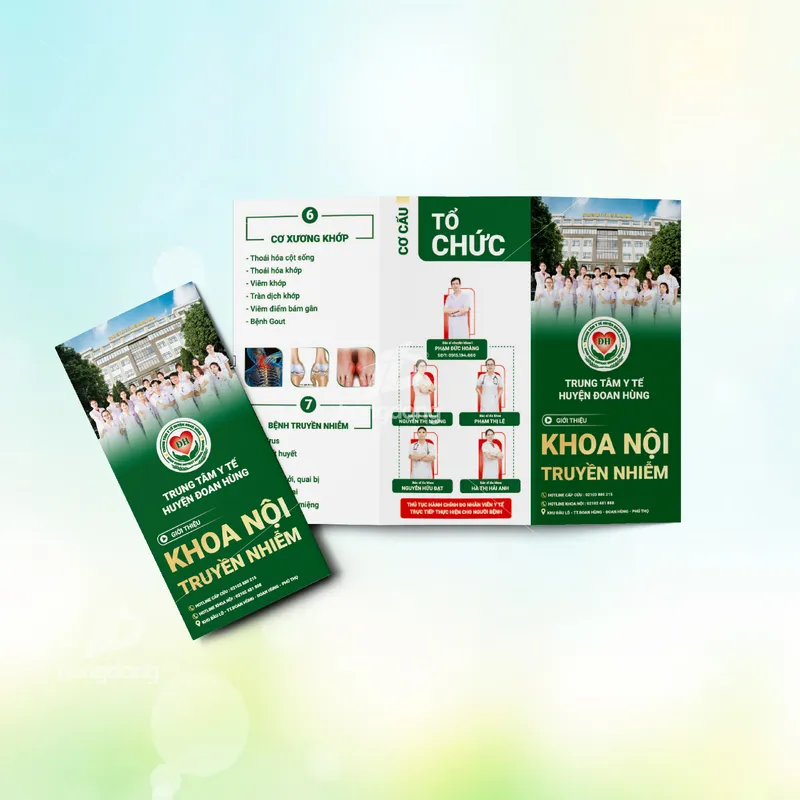Sản phẩm in brochure 5  1 — Công Ty Cổ Phần Thiết Kế In HD — MST 0110148873