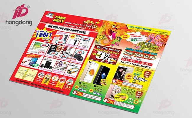 Sản phẩm in nhanh to roi — Công Ty Cổ Phần Thiết Kế In HD — MST 0110148873