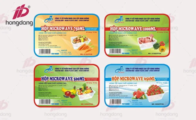 Sản phẩm in tem nhan — Công Ty Cổ Phần Thiết Kế In HD — MST 0110148873