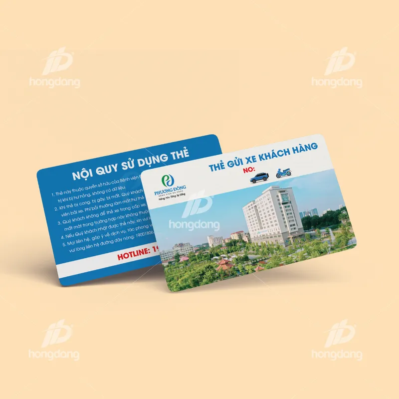 Sản phẩm in the nhua 23  — Công Ty Cổ Phần Thiết Kế In HD — MST 0110148873