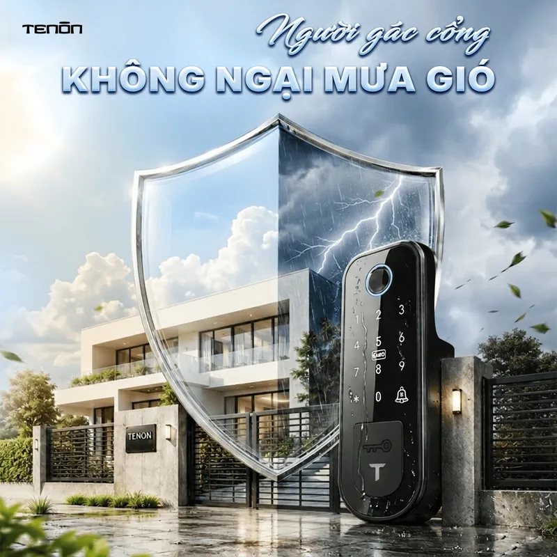 Sản phẩm Gioi thieu dong khoa ngoai troi G3 – danh cho cong cua san vuon 1 — Công Ty Cổ Phần Công Nghệ Tenon Việt Nam — MST 0110156578