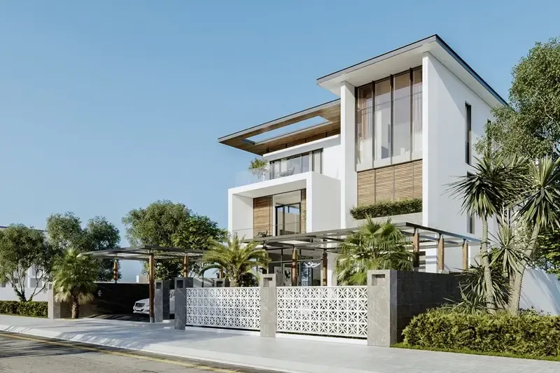 Sản phẩm tuong rao biet thu hien dai — Công Ty TNHH Cơ Khí Chính Xác Kim Minh — MST 0110164459