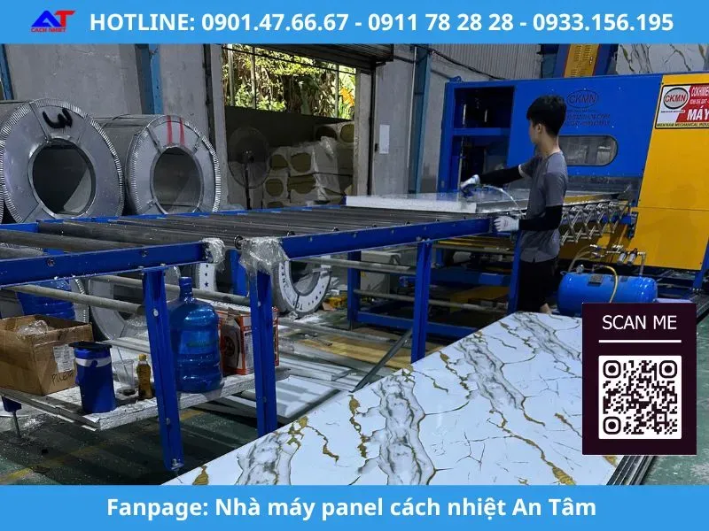 Sản phẩm PANEL CACH NHIET PHUONG HANH THONG 2 — Công Ty Cổ Phần Cách Âm Cách Nhiệt An Tâm — MST 0110196429