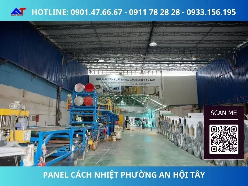 Sản phẩm PANEL CACH NHIET PHUONG AN HOI TAY — Công Ty Cổ Phần Cách Âm Cách Nhiệt An Tâm — MST 0110196429