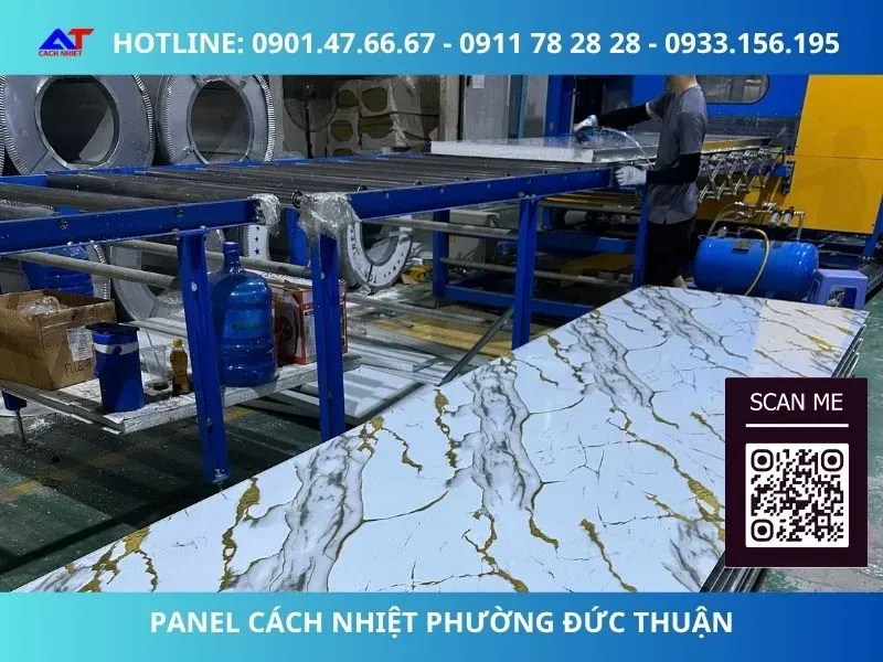 Sản phẩm PANEL CACH NHIET PHUONG DUC THUAN — Công Ty Cổ Phần Cách Âm Cách Nhiệt An Tâm — MST 0110196429