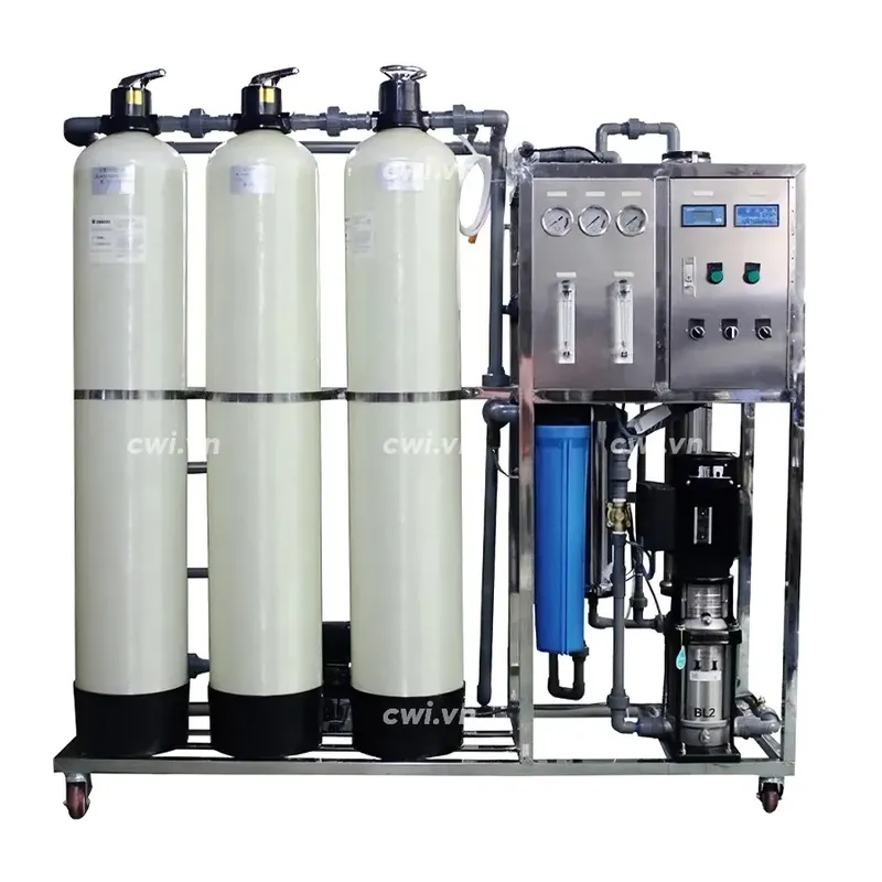 Sản phẩm he thong ro edi 500l h cap nuoc tinh khiet ba cot loc 1 — Xử Lý Nước Cwi - Công Ty Cổ Phần Cwi Việt Nam — MST 0110206081